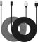 Cavo micro USB da 10ft con ricarica rapida 3A, 2 pacchi di cavi di ricarica in nylon intrecciati ultra resistenti da 10ft per Galaxy S7/S6/J8/J7/Kindle/LG/PS4/Fotocamera/Xbox One e altro (Nero+Bianco)
