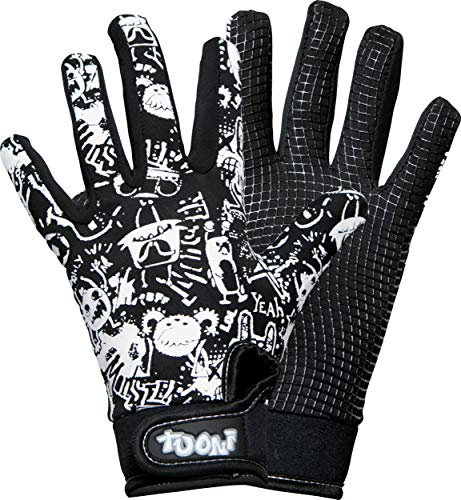 Tuoni Guanto sportivo termico con impugnatura in silicone, ideale per calcio, rugby, hockey, mountain bike, ciclismo, corsa, netball e tennis.