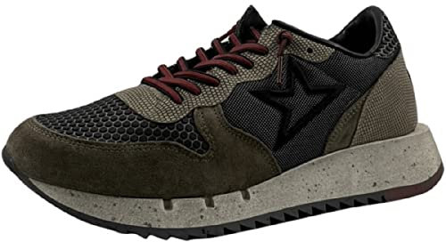 Cetti Herrenschuhe Schnürschuhe Sneaker Low Braun Freizeit, Schuhgröße:44 EU
