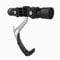 Stashed SpaceRail Sliding Bike Storage Rack Spare Hook – Ceiling Mounted Bike Rack for 1 Bike – 360-Degree Rotating Bike Hooks with Auto-Lock – Space-Saving Storage Rack System – Universal Fit