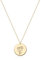 Jenosy Kette Damen Gold Kette mit Geburtsblumen April Personalisierte Kette mit Blume Zarte Kette mit Gänseblümchen Anhänger Hypoallergene Vergoldete Kette Modeschmuck für Frauen und Mädchen