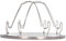 MUNEFE Toaster Rack, Folding Camping Oven Toaster, Steel Camping Toaster Rack for Barbecue Parties and Outdoor Picnics