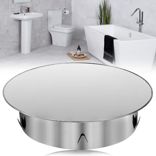 Fosoloni Schornsteinabdeckung, Kaminlochdeckel 150 mm, Rohrabdeckkappe, Kaminrohr Abdeckung für allegängigen Ofenrohre, Wandfutterdeckel Ofenrohrkapsel Rauchrohr Blindkappe