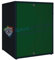 BAIA SICURA Coprilavatrice Copriasciugatrice in Lamiera Zincata e Preverniciata Antiruggine Per Esterno (Struttura Grigio Antracite Porta Verde, 95 H x 70 L x 70 P Cm)