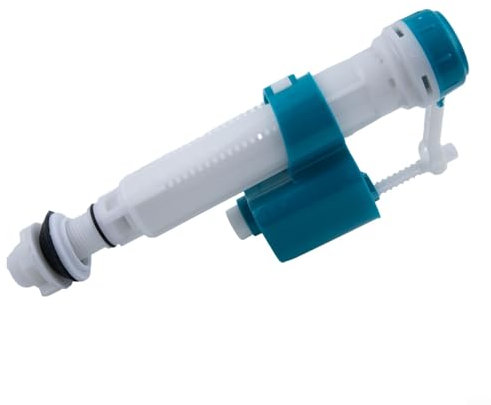 Válvula de llenado de sifón inferior para cisterna de inodoro, ahorro silencioso de agua, control de presión manual Ajustable de 21-30cm para Baño ABS