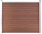 Sufrk Zaunelement WPC 180x146 cm Braun Zaunfelder Holz Zaunelemente Kunststoff Wpc Pfosten