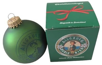 Allgäuer Büble Bier - Christbaumkugel - Weihnachtskugel