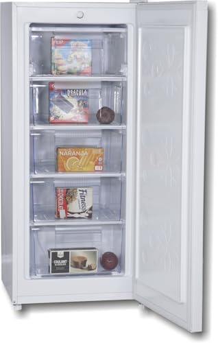 Congelador Vertical Rommer CVE 121, Capacidad 145 Litros, Color Blanco