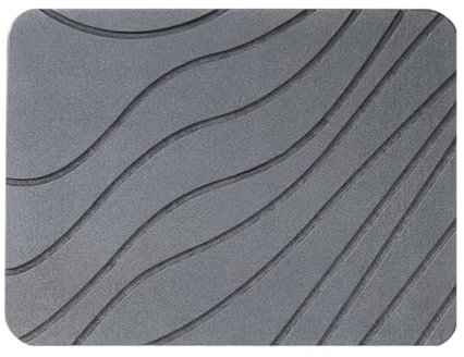 Wasserabsorbierende Kieselgur-Untersetzer, 30 x 40 cm, Abtropfmatte, Untersetzer, wasserabsorbierend, für Handseifen, Pflanzen und Toilettenartikel