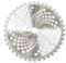 HAFRILY Sägeblatt 255 x 25.4 mm Hartmetall Freischneider Sägeblatt für freischneide mit 40 Scharfen TCT-Zähnen für Freischneider Kreissägeblätter Zubehör Ersatz Kreissägeblätter
