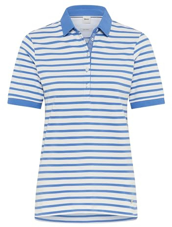 BRAX - Damen Poloshirt, Style Cleo (31-3318), Größe:48, Farbe:Sapphire Blue (24)