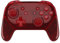 eXtremeRate Carcasa Agarre para Nintendo Switch Pro Funda Delantera Trasera Placa de Asa Shell Grip de Reemplazo para Nintendo Switch Pro Mando-No Incluye Control(Rojo Cristalino)