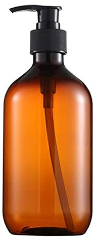 Soap Dispenser - 500ml Refillable Plastic Pump Bottle for Shampoo, Lotion, and Liquid Soap - Ideal for Kitchen, Hotel, and Bathroom Accessories