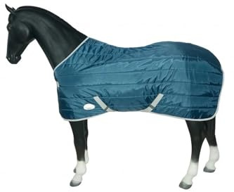 Horse Masters Quilted Stable Horse Rug 100g | Lightweight Stable Blanket for Horses | Breathable, Warm & Comfortable | Durable Equestrian Horse Rug for Winter & Cold Weather