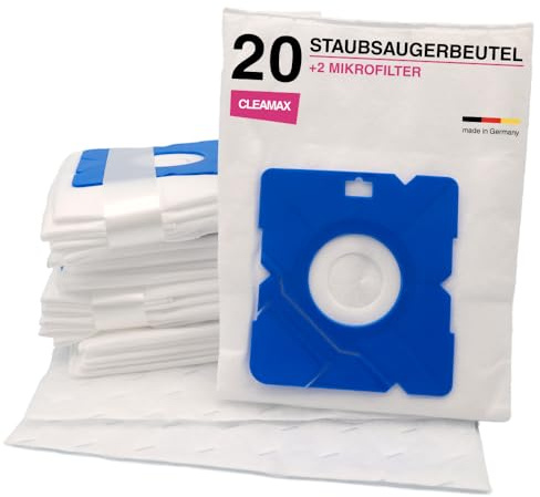 20 Staubsaugerbeutel passend für Y 101 Bomann Nilfisk Severin ETA +2 Filter | passend für KOENIC KVC3221 A700 7324 Severin BC7040 7042 7044 7046 7052 7964 hoogo B3+ Quigg VC23-G Raven EO001 Lehoff K-145*