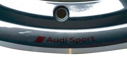 Felgenaufkleber kompatibel mit Audi Sport A3 A4 A5 A6 Q3 Q5 tt s-line Tuning Sticker (rot)