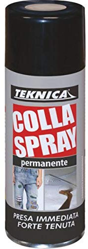 TEKNICA Colla Spray Permanente - Presa Immediata - Forte Tenuta 400ml