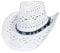 Chapeau de cowboy en paille cowboy panama avec bande occidentale unisexe taille unique homme femme été coachella plage style coachella brésilien bohème indiana raphia naturel, XH-117B, Taille Unique