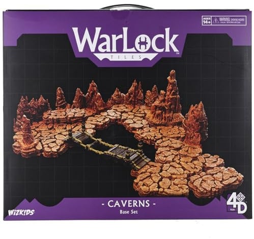 Wizkids Warlock Tiles: Base Set - Caverns