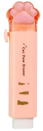 Kawaii Push-Pull Design Patte de Chat Portable Gomme en Caoutchouc gommes Mignonnes pour Enfants école Fournitures de Bureau Cadeau Papeterie Prix