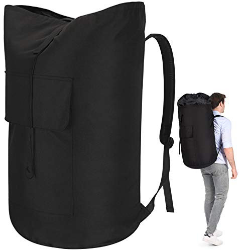 Bolsa de lavandería de viaje XXL de 115 litros, bolsa de lavandería con 2 correas acolchadas para el hombro, bolsa de lavandería, bolsa de almacenamiento plegable, bolsa de lona