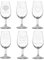 Verre a vin personnalisé 21cl (Lot de 6) Mabouteille.fr - Verre à vin gravure sur verre pour un service coffret vin unique avec prénom, message, logo… [ Verre vin personnalisé ]