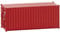 FALLER 182003-20' Container, rot - Spur: H0, TT, N - Ausschmückungsteile für Modelleisenbahnen