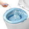 Sitz Bath Portable sur le bidet portable des toilettes avec ridet à grande capacité anti-débit de grande capacité pour hémorroïdes post-partum
