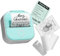 T02 Mini Drucker, Tragbarer Sticker Printer mit 3 Papierrollen, Bluetooth Pocket Printer, Inkless Thermodrucker, Portable Etikettendrucker Aufkleberdrucker für Notizen, Memos, Zeitschriften, DIY
