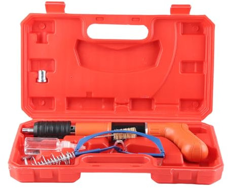 Manual Mini Steel Nail Shooting Machine, Low Noise Concrete Nail Gun, Adjustable Wall Install Nail Shooting Machine for Red Brick Walls Concrete Walls Aluminum Alloy Wire Channels