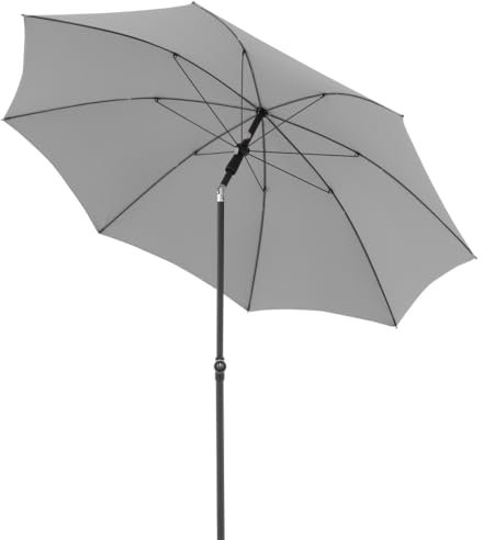 Doppler Sonnenschirm 'Active 210 Green Edition', grau, Ø 210 cm