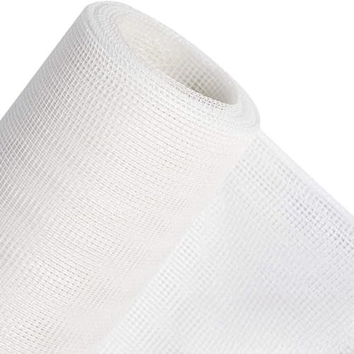 Malla Mosquitera para Ventanas Mosquitera Autoadhesiva Recortable Blanca 130 cm x 150 cm Malla Fina Anti Insectos Mosquitos Ventana Puerta Protección Cortable