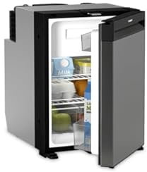 Dometic CoolMatic NRX 50C Compressor Fridge 52.5 cm Wide 46 Litres Freezer Compartment 12/24 V Dark Silver