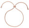 Purelei® Shooting Star Armband – Verstellbares Armband mit funkelnden Zirkoniasteinen, Edelstahl 18K vergoldet, bis 28 cm (Rosegold)