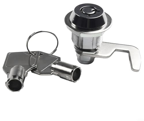 Heavy Duty Cam Lock Cylinder Compatible with Various Applications Including Coffee Makers and Storage Units