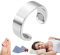 Sömni Ring Wechseljahreshilfenatürlich, Sömni Ring Damen Wechseljahre, Verstellbarer Magnetischer Akupressurring zur Linderung von Müdigkeit (1 PC-A-Silber)
