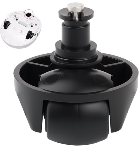 Roue Avant Silencieuse, Silent Wheel, Roue de Rechange pour Dreame D9, D9 Max Gen 2, L10s Pro Ultra/Gen2/Plus/Ultra Heat, L20/L40/L40s Ultra, X30/X40/X40 Master Aspirateur, Roue Silencieuse et Douce