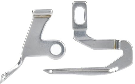 Beufee Overlock-Greifer, 2-teiliges Ober- und Untergreifer-Set, Legierungs-Ersatzteile für Overlock-Nähmaschine, Nähmaschinen-Zubehör