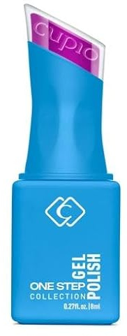 Cupio One Step 3-in-1 Gelack – Grape Glamour – 8 ml – UV & LED Gel Nagellack ohne Base & Top Coat – selbstnivellierend, hochpigmentiert, schneller Auftrag, professionelles Finish