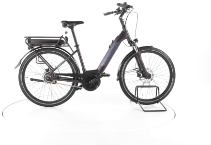 Pegasus E Bike Solero E8R Plus City E-Bike Damen Herren 26 Zoll Elektrofahrrad, Bosch 50 Nm 400 Wh, 8 Gänge, Hydraulische Scheibenbremse 150-160 cm lila (Generalüberholt)