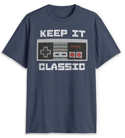 Nintendo Herren Keep It Classic T-Shirt