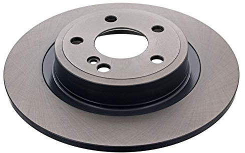 febi bilstein 43839 Brake Disc Set (2 Brake Disc) rear, full, No. of Holes 5