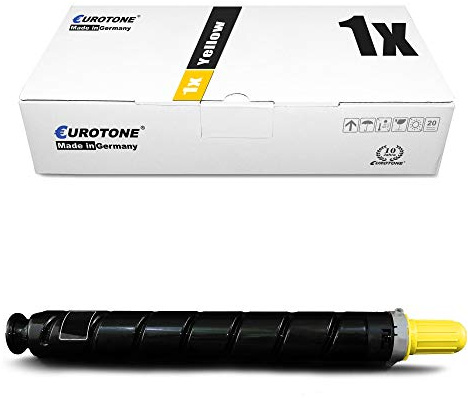 1x Müller Printware Toner kompatibel für Canon IR-C2030L IR-C2230i C2220i IR-C2225 C2030i C2025i C2020i IR-C2030i C2020L IR-C2220L, C-EXV34Y 3785B002 Yellow