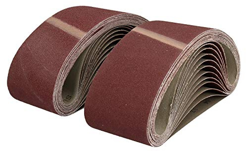 533mm x 75mm Mixed Grit Abrasive Sanding Belts Power File Sander Belt 25 Pack