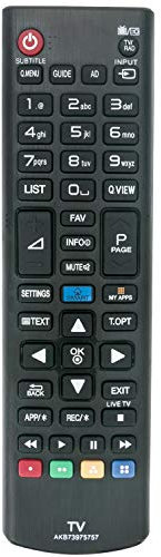 ALLIMITY AKB73975757 Fernbedienung Ersetzte für LG TV 32LB570V 32LB580V 39LB570V 39LB580V 42LB570V 42UB820V 49UB820V 49UB830V 55UB820V 55UB830V