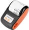 Bewinner 58-mm-Thermobondrucker, Unterstützung für Bluetooth 4.0, Android, und Windows, USB-Thermodirektdrucker für ESC/POS/Bondrucker Professional(Orange)