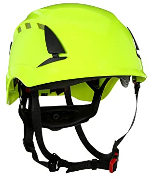 3M SecureFit Schutzhelm, X5014VE-CE, neongrün, belüftet, 1000 VAC, CE