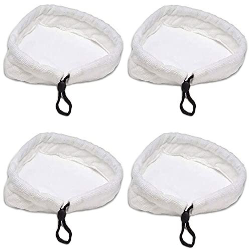 Spldsun 4 Pezzi Panni per Scopa a Vapore, Microfibra Triangolare Pulizia Panni, Panni in Steam Mop Riutilizzabili e Lavabili, per Scopa a Vapore, Pulizia Domestica, Universale