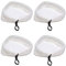 4 Fregona de Vapor de Reemplazo Almohadillas, Microfibra de Vapor de Mopas Almohadillas, Almohadillas para Escoba de Vapor Universal Triangular, para Fregona a Vapor, Limpieza Doméstica, Universal
