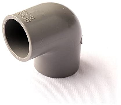 Conector de codo de tubería 30 PCS 90 grados diámetro interior 25 mm PVC Codo conjunta Jardín Micro Micro de riego Junta de manguera (Diameter : Inner 25mm)